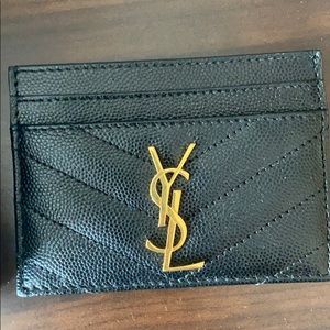 Brand New YSL Cardholder Black